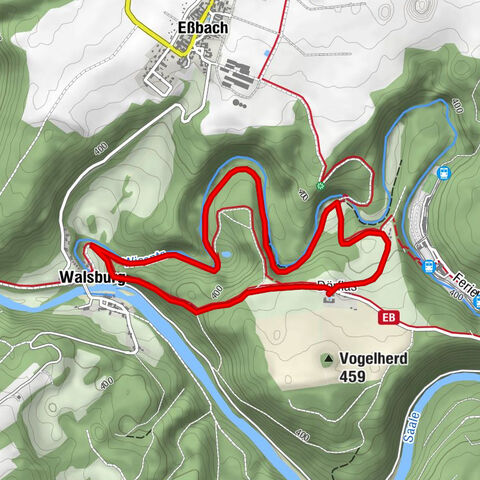 Im Tal der Wisenta nach Walsburg