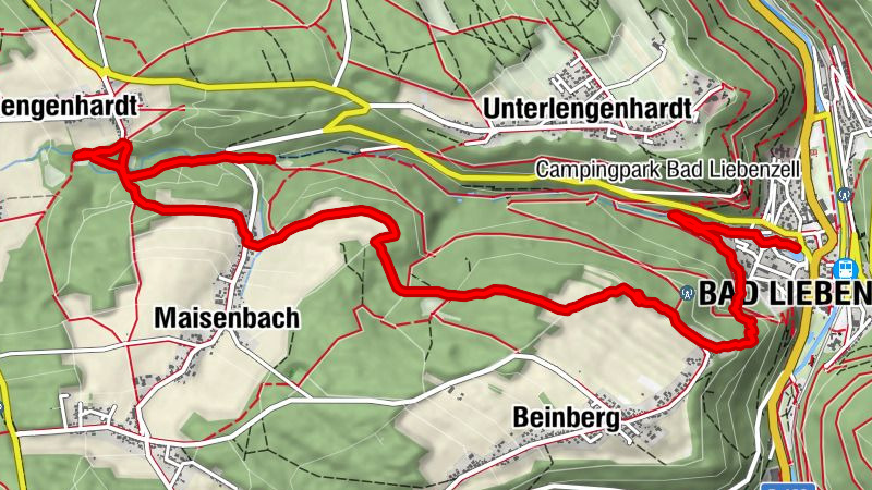 Bad Liebenzell und Oberlengenhardt
