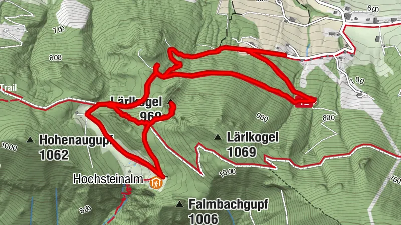 Lärlkogel - Hochsteinalm