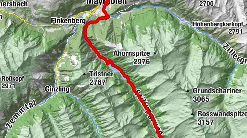 Mayrhofen - Grüne Wand Hütte - Mayrhofen