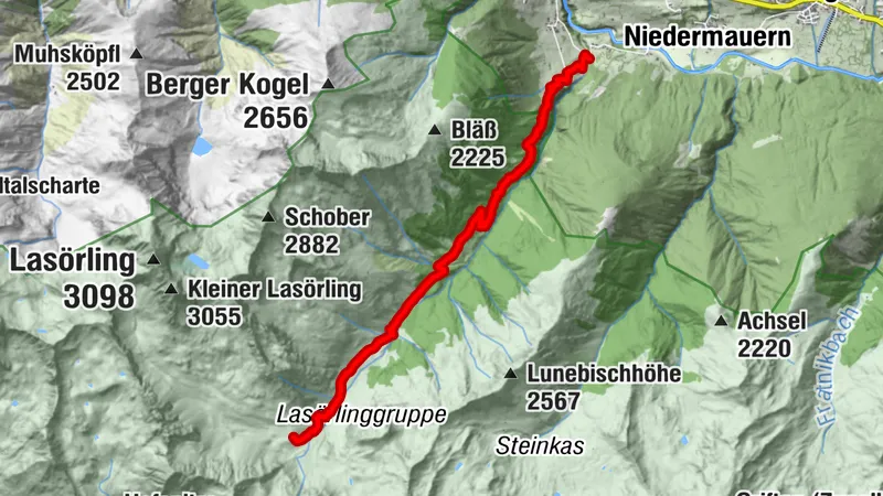 Virgental Höhenrunde Tag 1 | Virgen/Lasörlinghütte