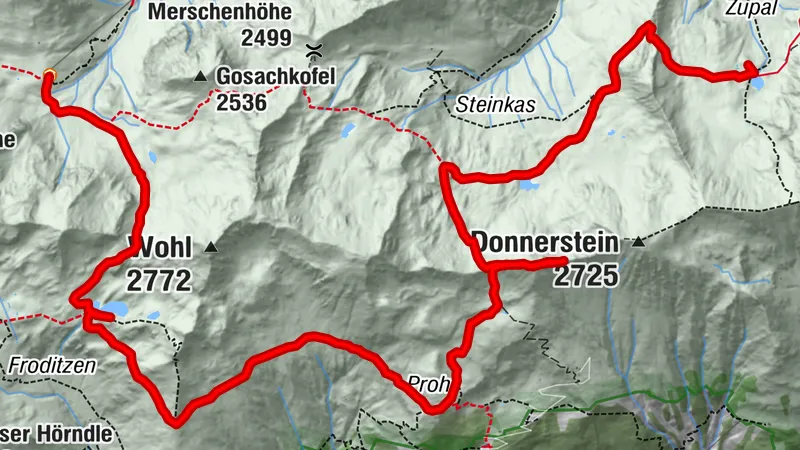 Virgental Höhenrunde Tag 2 | Lasörlinghütte/Zupalseehütte