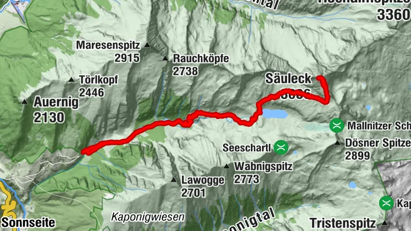 Säuleck-Mallnitz, Kärnten/Österreich