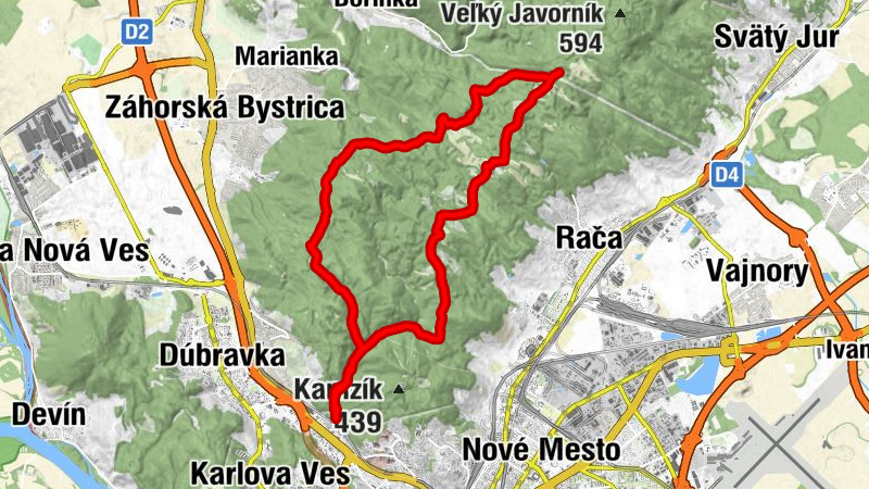 From Železná Studienka to Biely Kriz