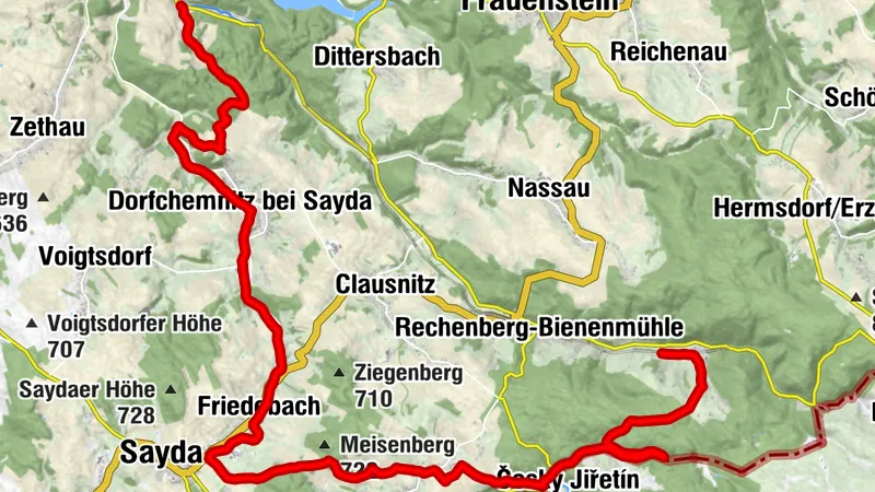 Freiberger Eisenbahn - BLOCKLINE - Mulda- Holzhau