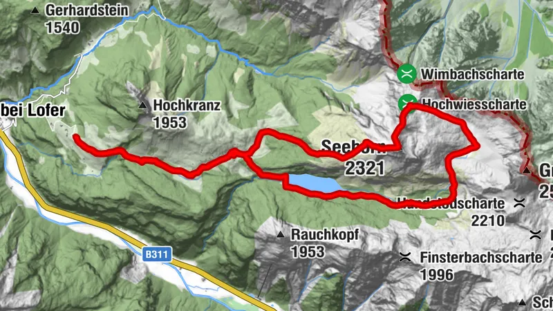Seehorn (2.321 Meter) Überschreitung