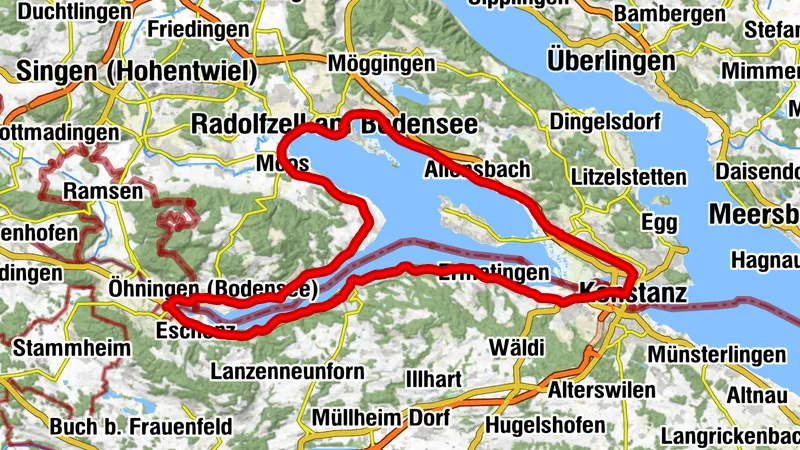 Untersee Road Bike Loop Tour
