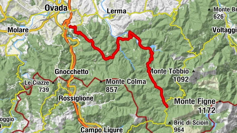 Rutas históricas de montaña | Camino del Piamonte del Sur: Etapa 12, Capanne di Marcarolo-Belforte Monferrato