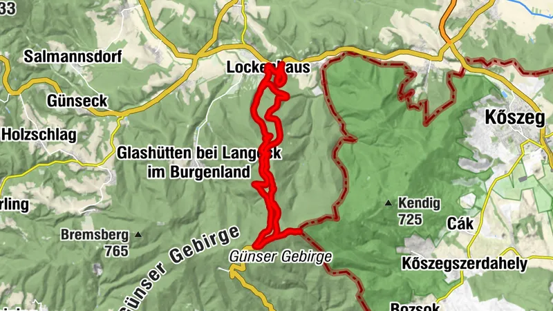 Lockenhaus - Geschriebenstein
