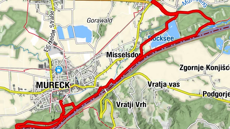AuErlebnisWeg Gesamtstrecke