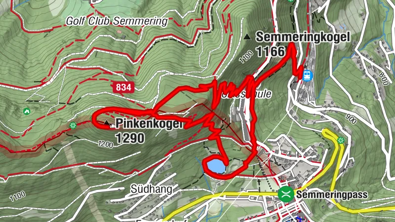 Semmering - Pinkenkogel - Semmering