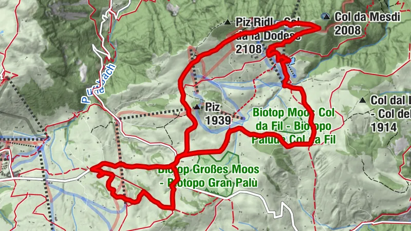 Wanderung auf der Seiser Alm