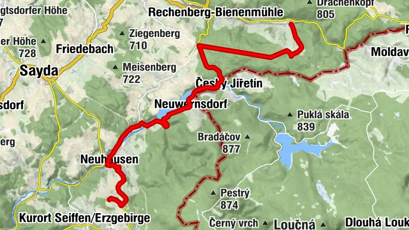 Stoneman Miriquidi Road Etappe 05 Schwartenberg (Neuhausen) - Holzhau