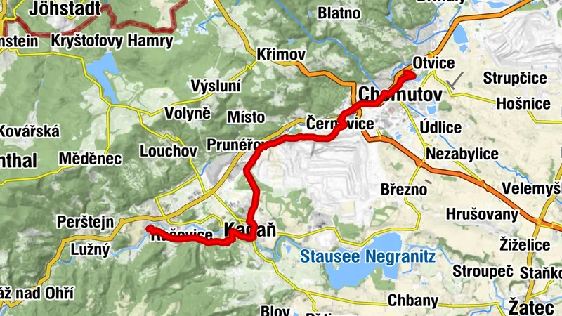 Stoneman Miriquidi Road Etappe 11 Zoopark Chomutov - Klasterec n. Ohri