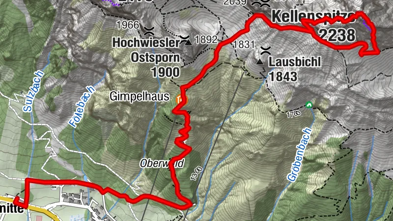 Vía ferrata Köllenspitze