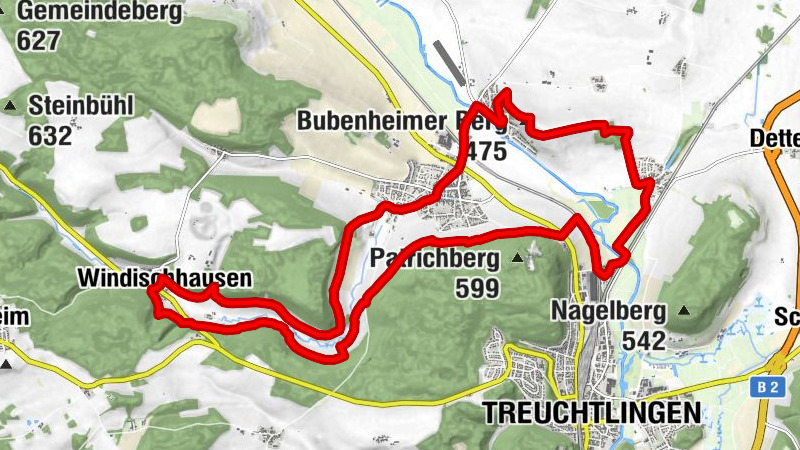 Wirtshaus Tour - lange Variante durch das Rohrachtal