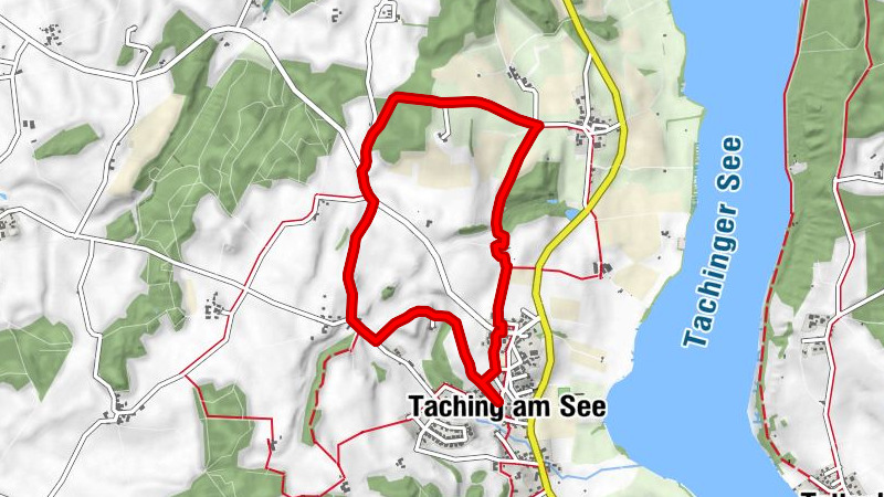 Seeblickwanderweg Taching