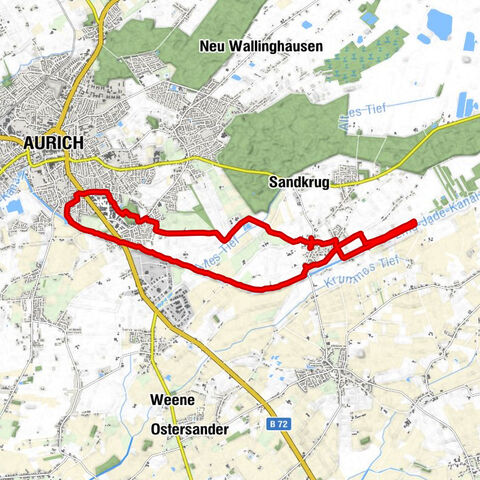 Rundtour Wiesens - Aurich