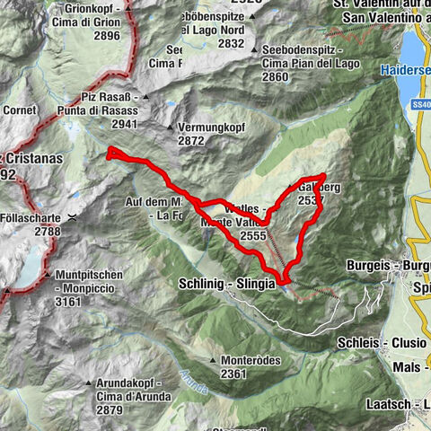 Rundwanderweg Wattles und Sesvenna