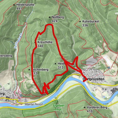 Dorfprozelten: Camino Kollenburg-Kapellen