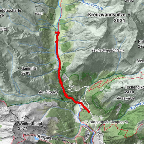 Kals / Burg - Bergeralm