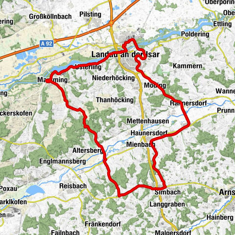 Bockerlbahn und Isarradweg