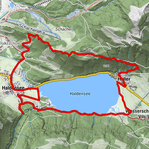 Adlerhorst und Haldensee