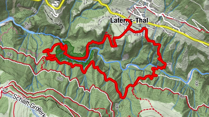 Üble Schlucht / Laterns