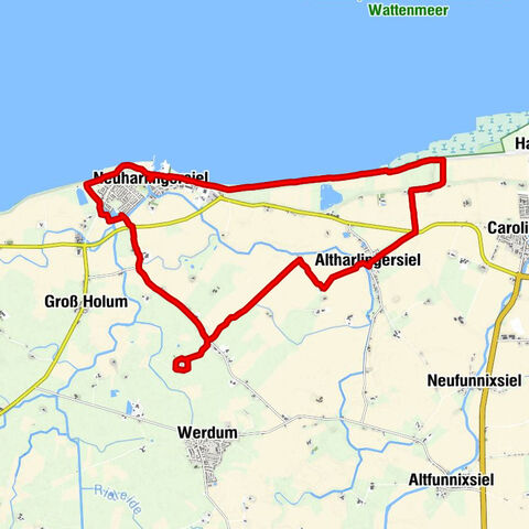 Nordwerdum-Neuharlingersiel-Altharlingersiel Werdum, Niedersachsen
