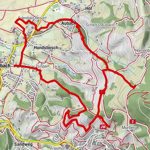Ruta AugenBlick Obersasbach-Lauf-Sasbachwalden
