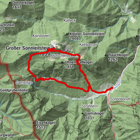 HINTERNASSWALD Großer Sonnleitstein Amais-Wies-Hütte retour 20200801