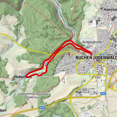 Buchen - B2 Hollerbacher Weg - Zur Mutterkirche des Odenwaldes