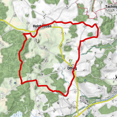 Wanderung von Otting über Tettenberg