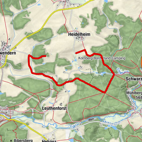 Halali Campingplatz Runde