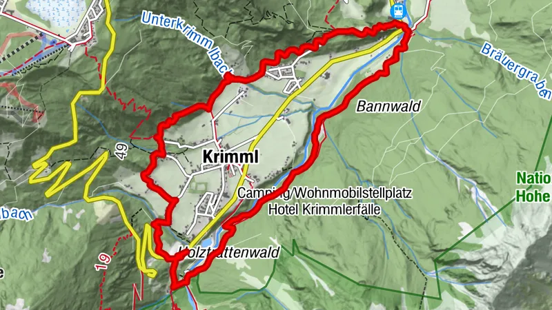 Panoramaweg Krimml (full tour)