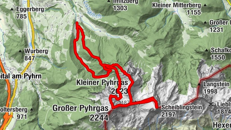 Pyhrgas Überschreitung inklusive Scheiblingstein - Top of Haller Mauern