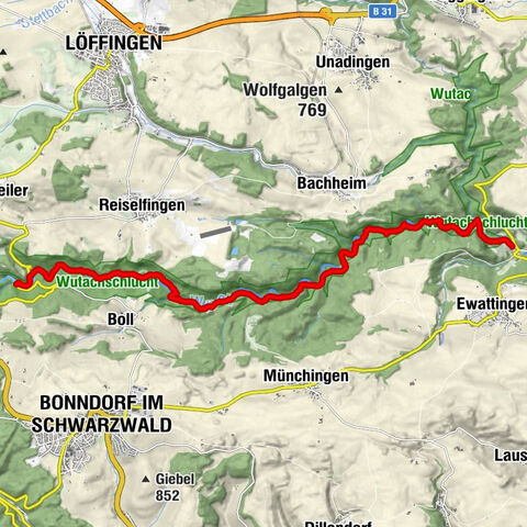 Wutach, Deutschland