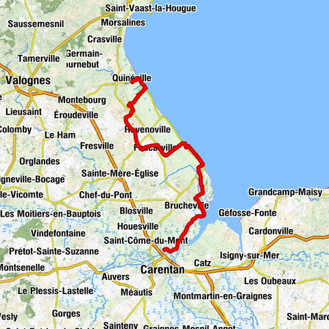 Cotentin carentan- Quineville en velo
