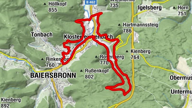 Baiersbronner T2 Klosterreichenbach Trailtour