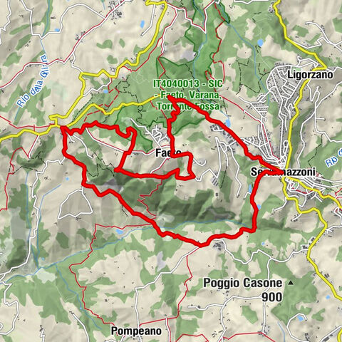 Percorso 3 Vanga d. Diavolo/Faeto/Carbonaia