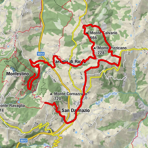 Coll.A S.Dalmazio, Monte Calvario/Ricco'/Granarolo