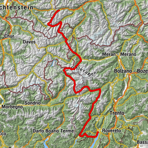 Transalp: St. Anton/ Arlberg nach Riva