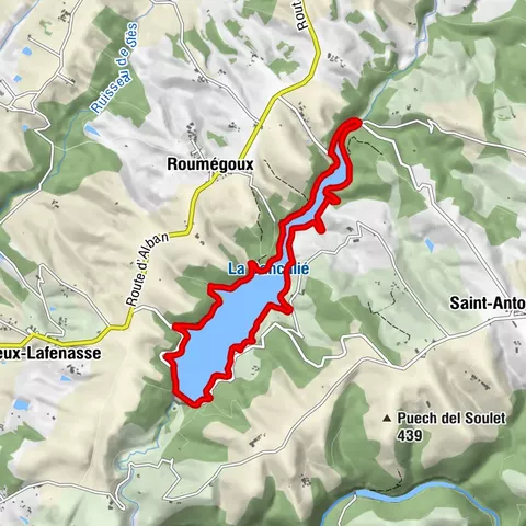le sentier du Lac