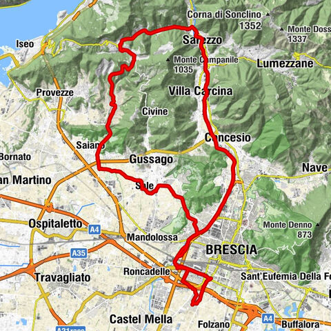 Brescia Sarezzo Polaveno Ome Gussago Bs
