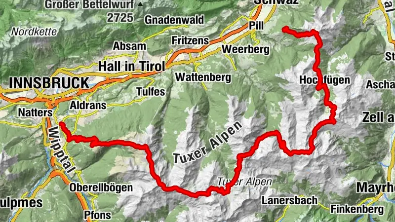 El Inntaler Höhenweg 2000